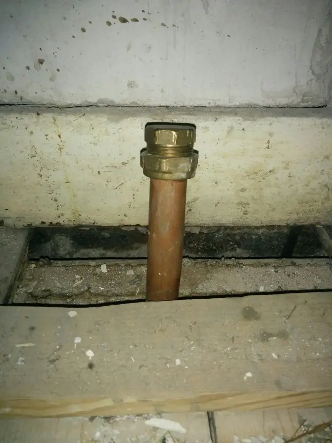 Is this a Gas or Water Copper pipe ? | DIYnot Forums