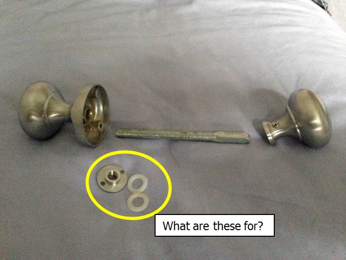 Rim lock door knob query | DIYnot Forums