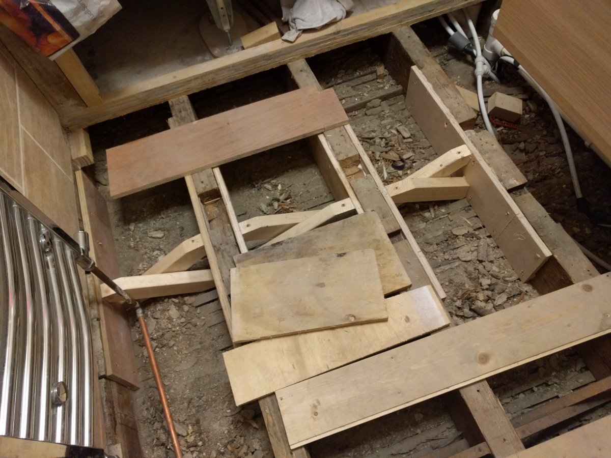 Strengthening Upstairs Floors Strutting Diynot Forums