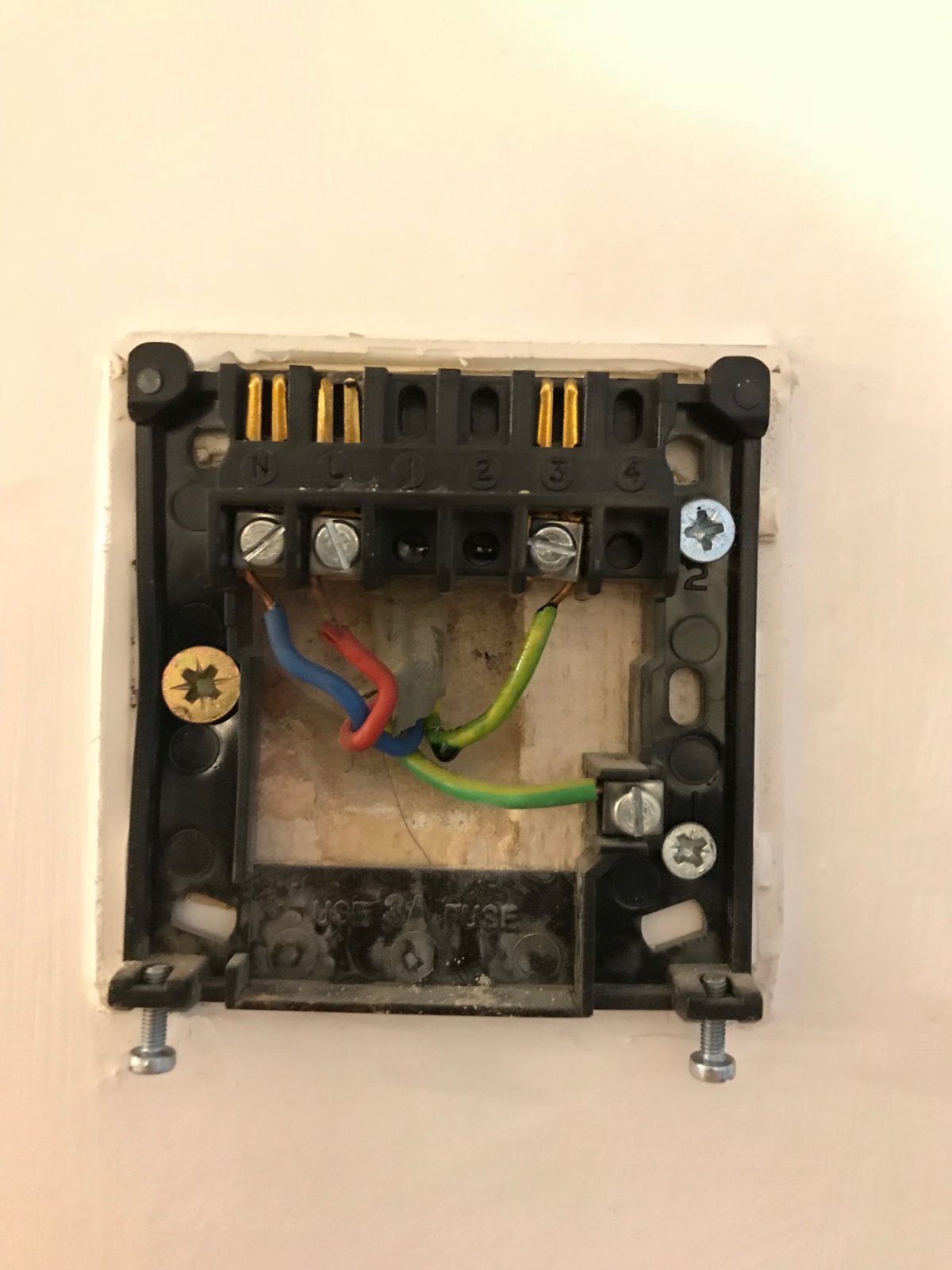 Decommissioning wired thermostat for Hive 2 install | DIYnot Forums