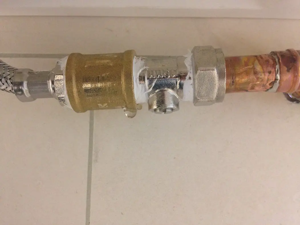 Reducing from 15mm compression to taps | DIYnot Forums