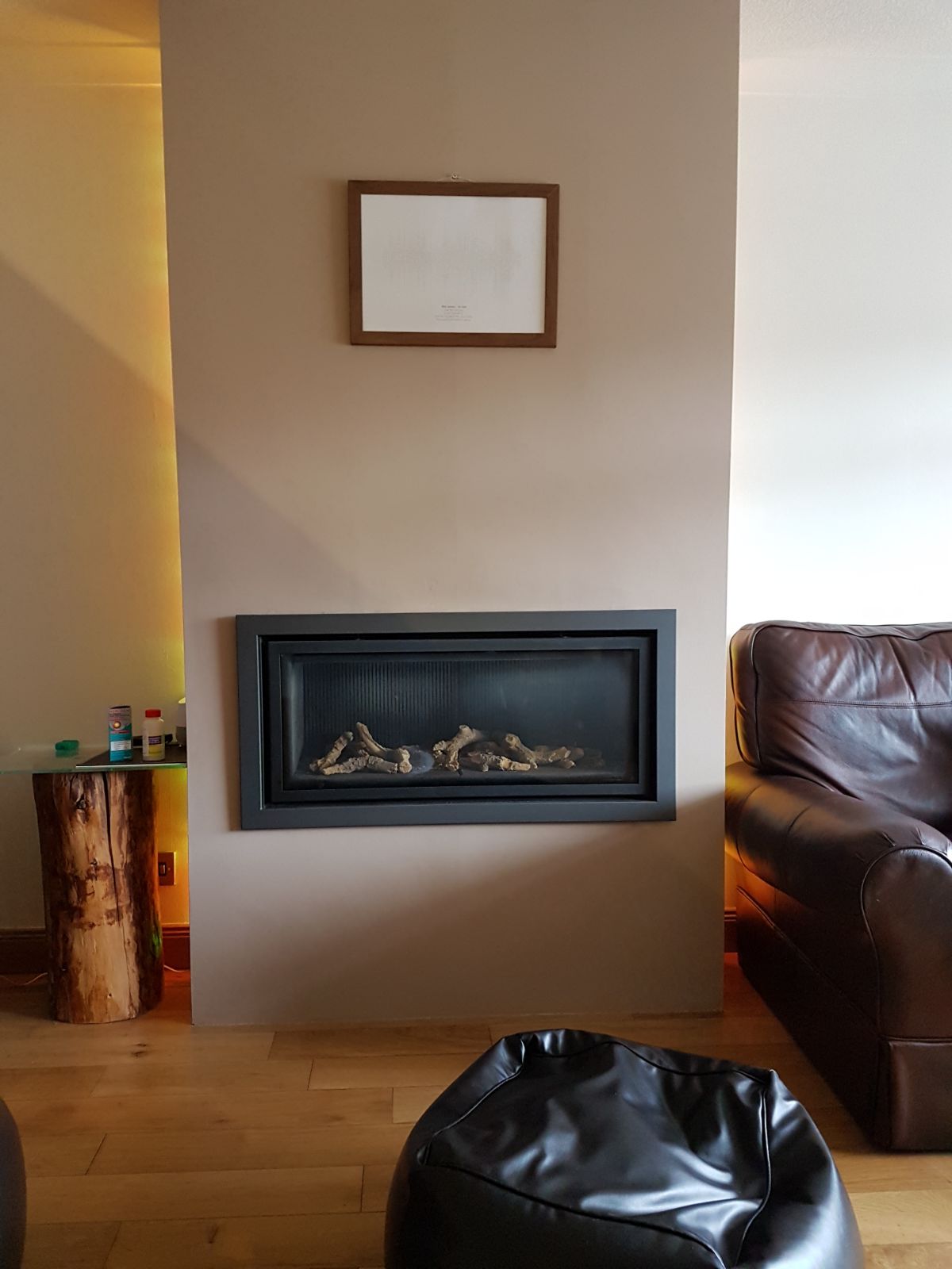 Will There Be A Problem Mounting A Tv Above A Gas Fire On The Wall