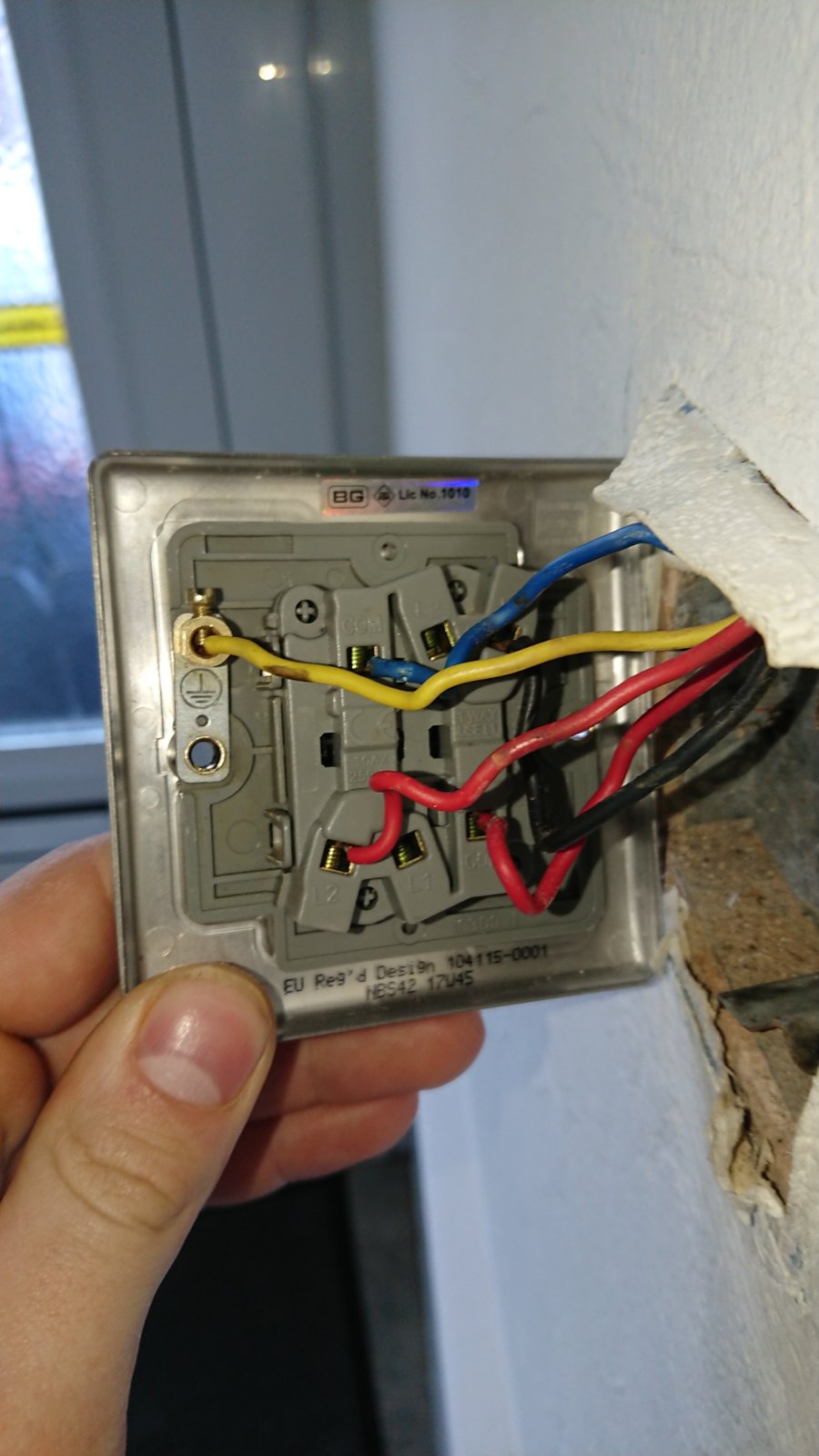 How To Wire A 2 gang 2 way Light Switch DIYnot Forums