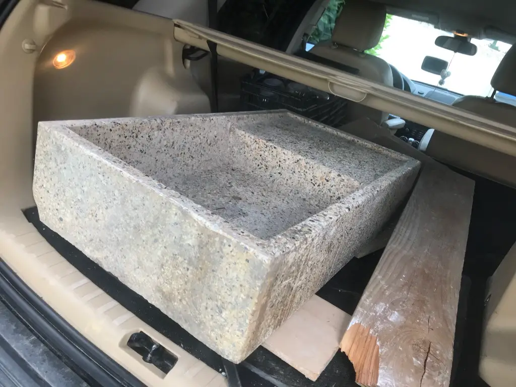 Do I Need To Support Stone Sink Across It S Full Width Diynot Forums