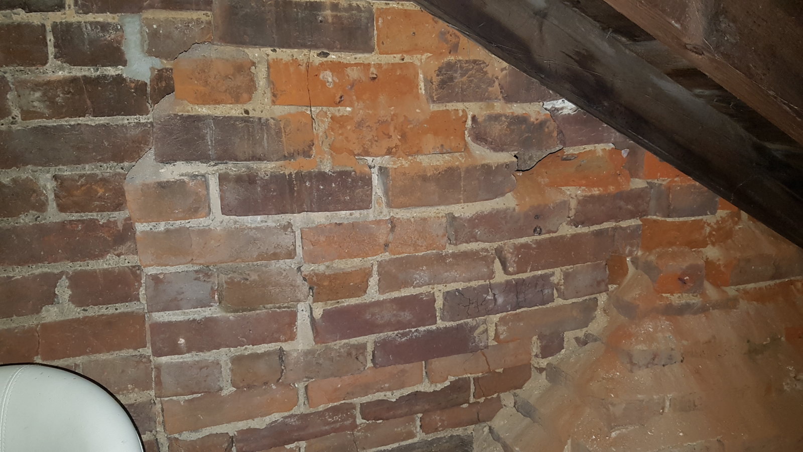 Crumbly chimney inside loft | DIYnot Forums