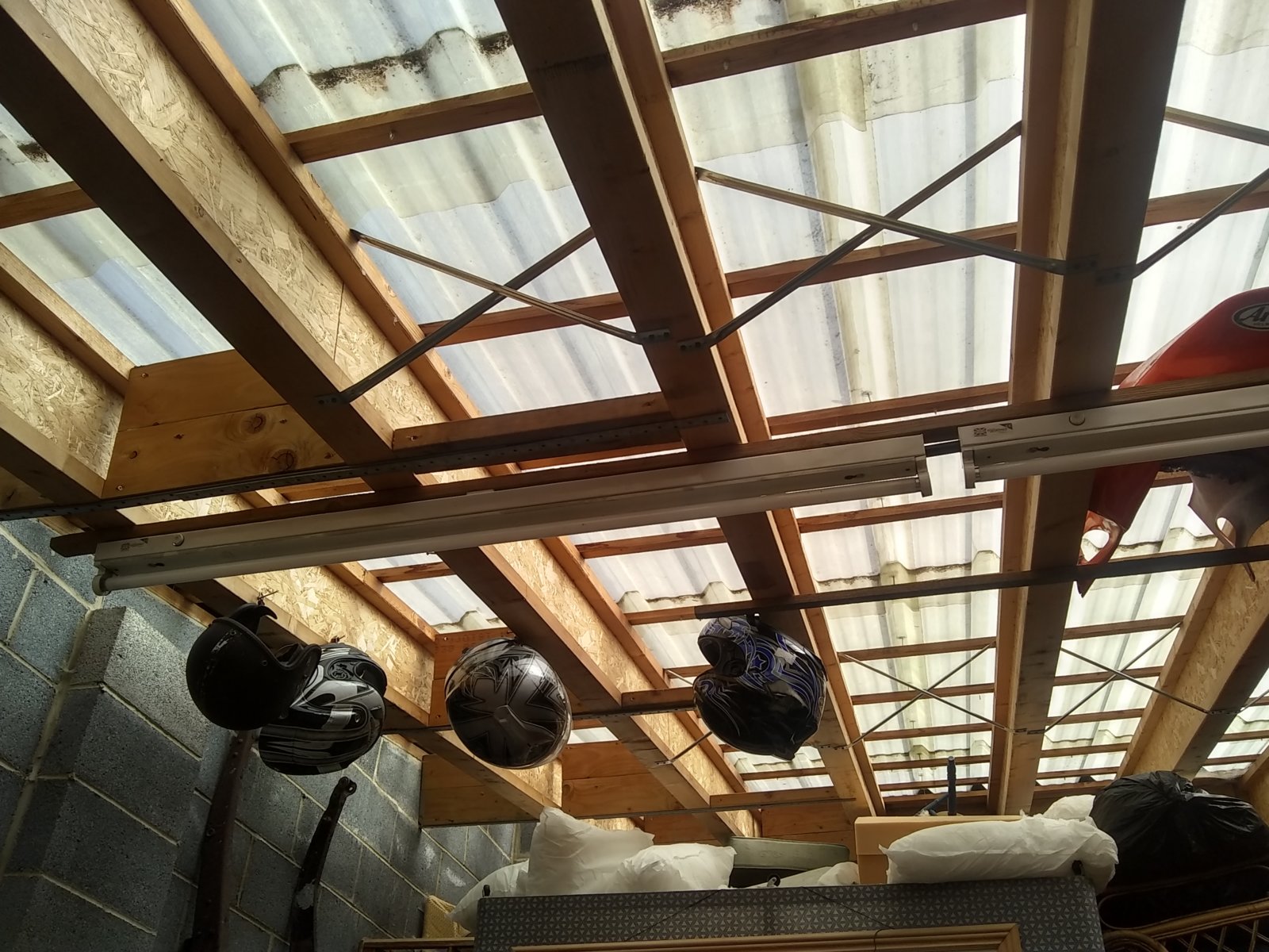 Big garage build roof help | DIYnot Forums