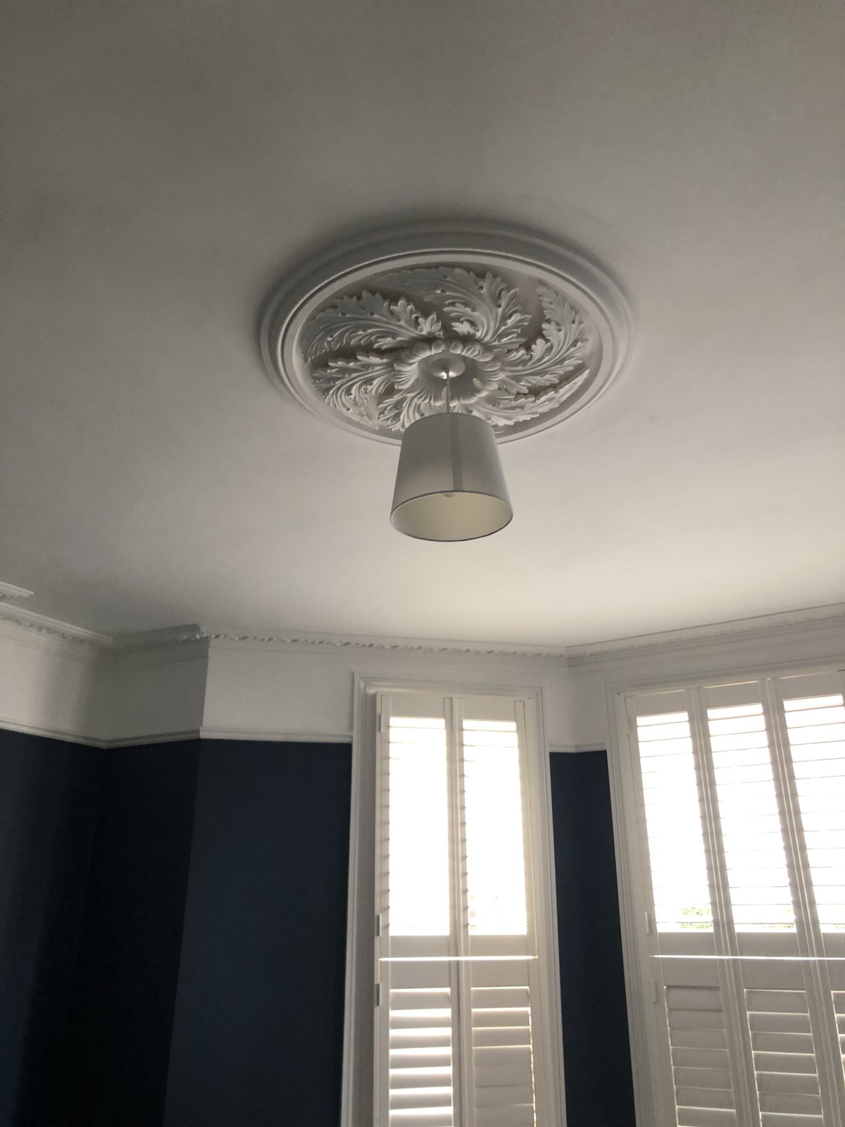 Pendent light fixture with screws into ceiling rose | DIYnot Forums