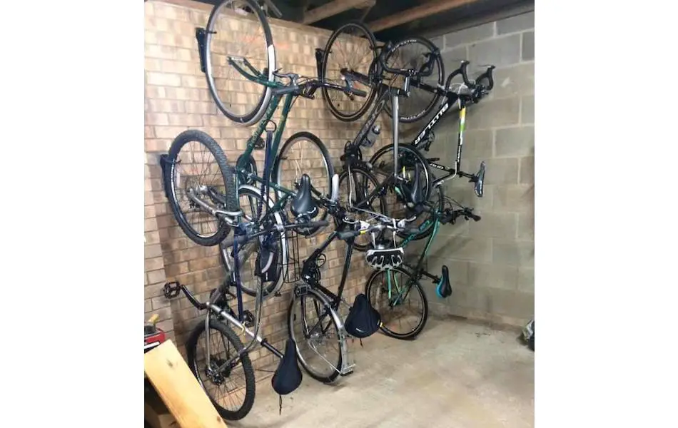 pivoting bike hanger
