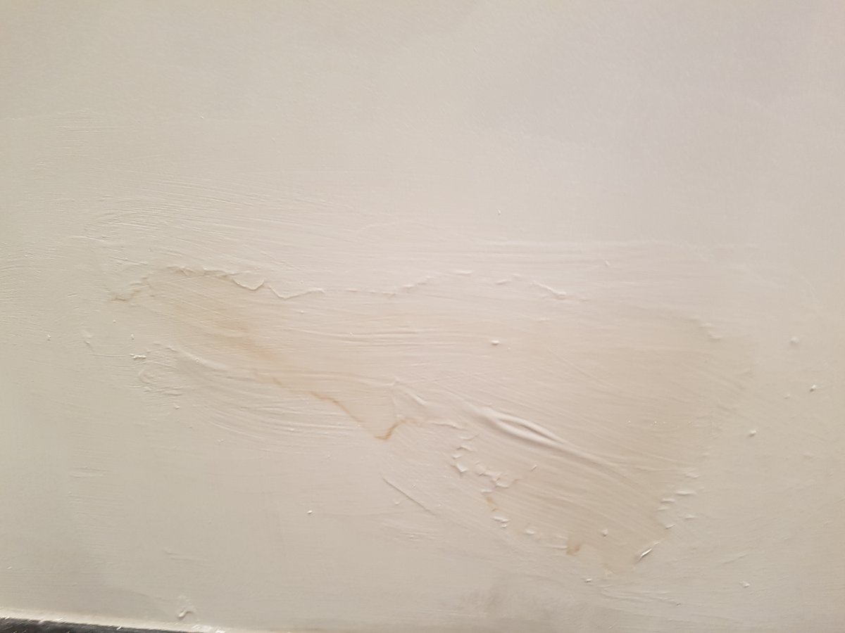 Water mark on wall | DIYnot Forums