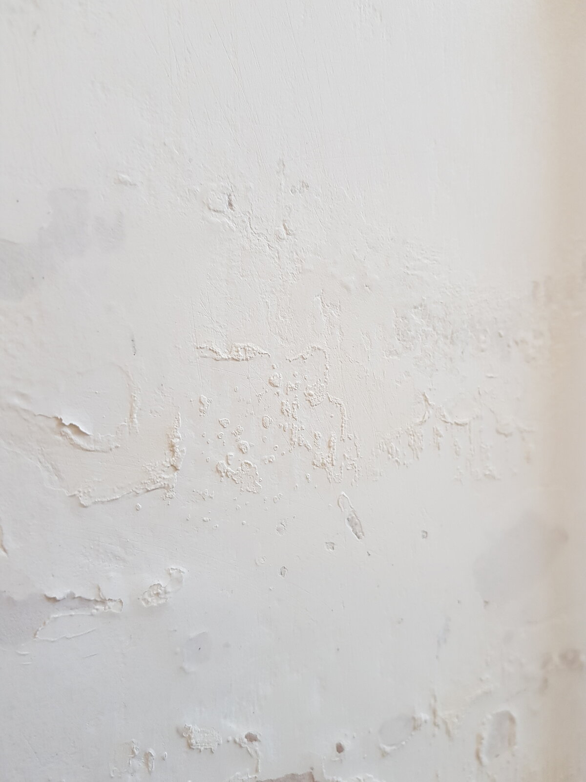 Efflorescence on internal wall, how to get rid of it? | DIYnot Forums