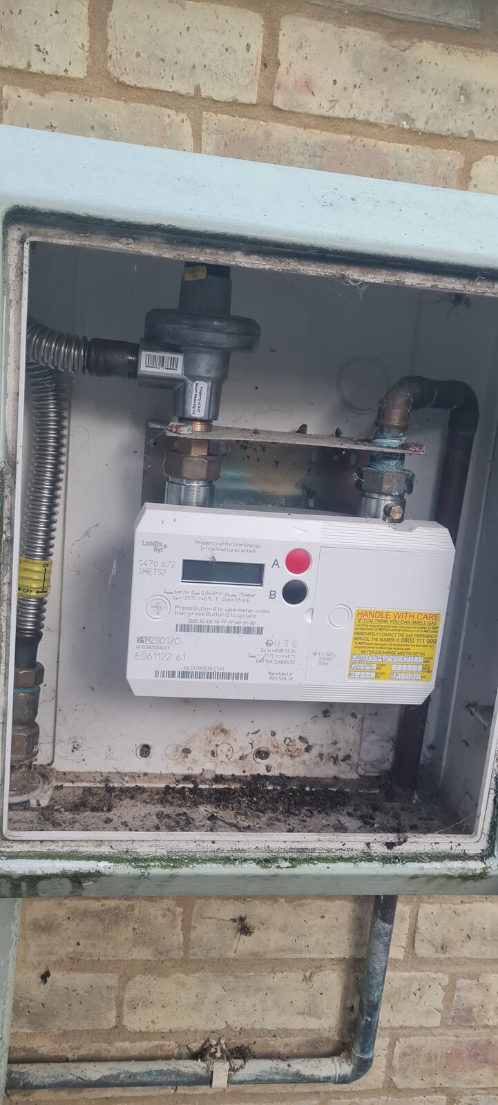 Gas Meter Earth Bonding Help Diynot Forums 7625