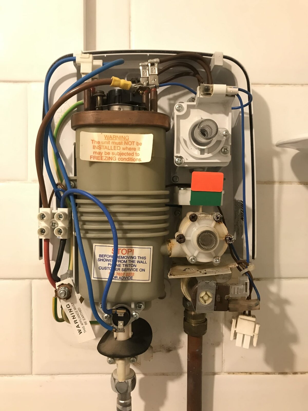 Triton Shower dripping when power off | DIYnot Forums