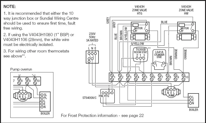 Working out thermostat wiring | DIYnot Forums