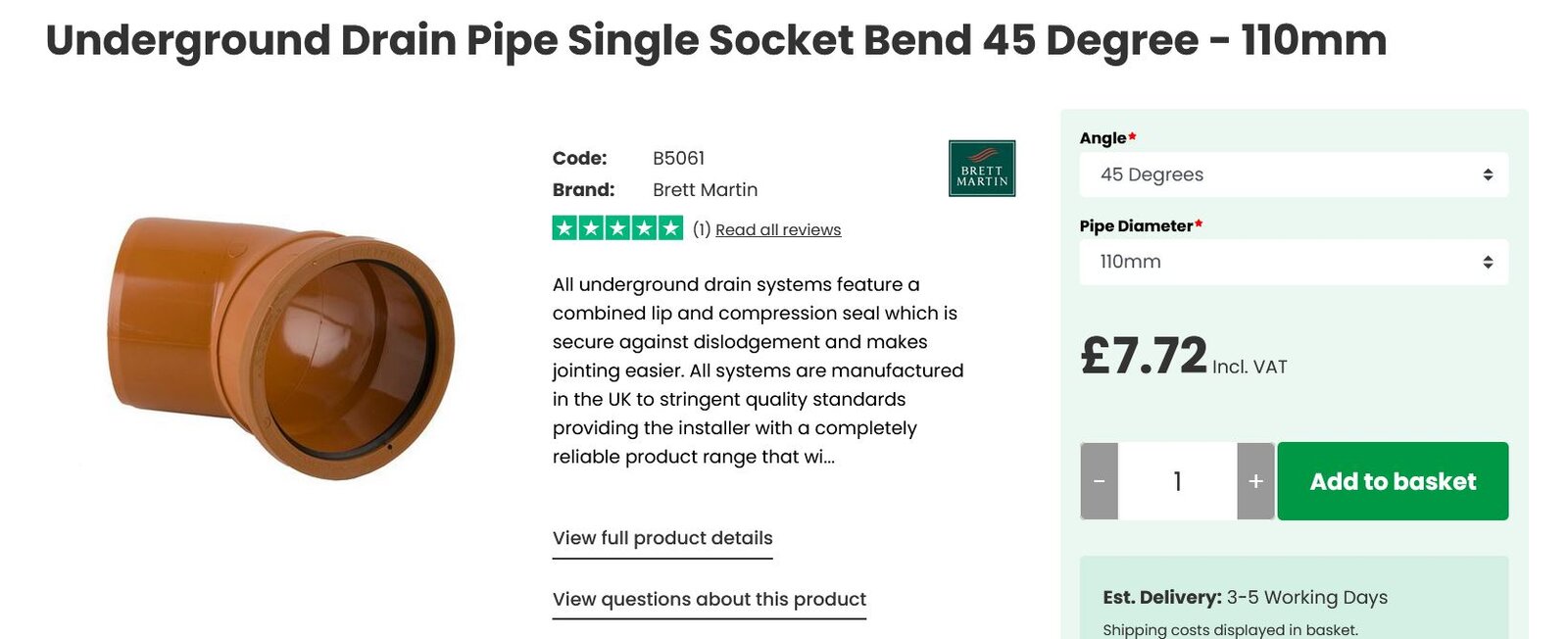 Single Socket Bend 45 Degree.JPG