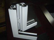 aluminum window corner sample