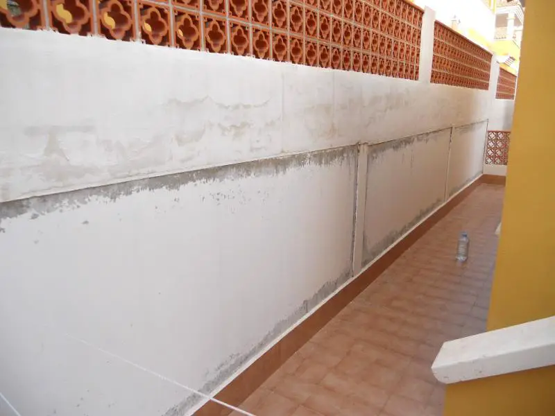 back wall