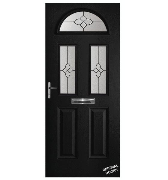 Black Mayfair Composite Door (Elegance)