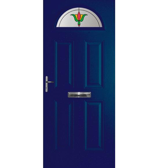 Blue Battersea Composite Door (Fleur)