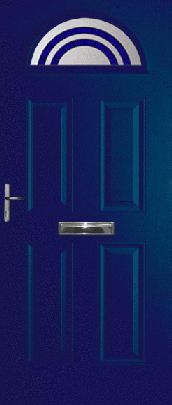 Blue Battersea Composite Doors (Regency)