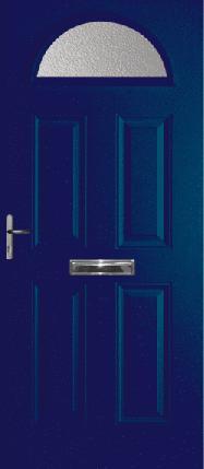 Blue Battersea Composite Doors