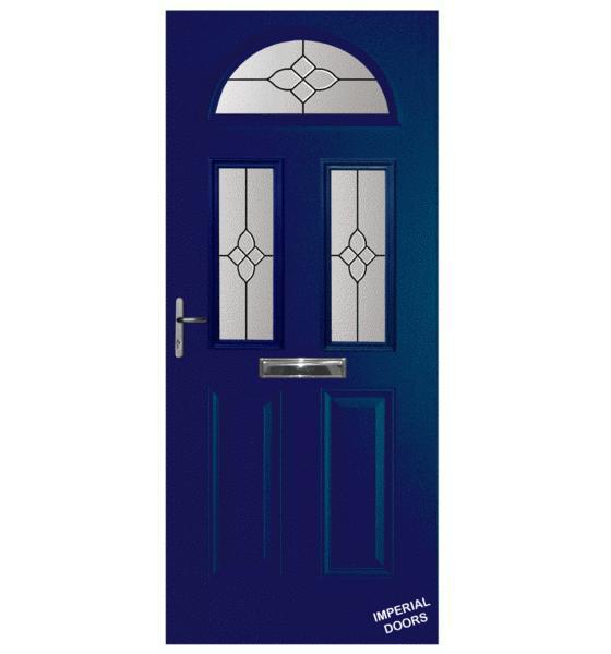 Blue Mayfair Composite Door (Elegance)