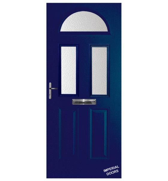 Blue Mayfair Composite Door (Plain)