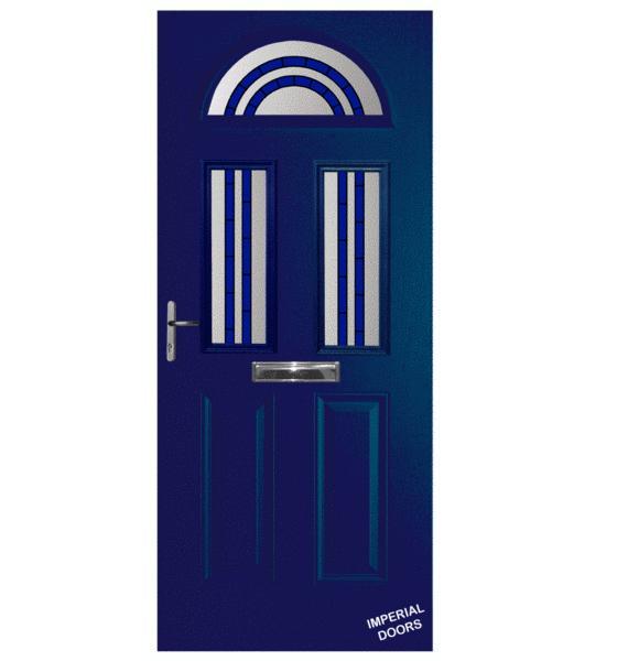 Blue Mayfair Composite Door (Regency)