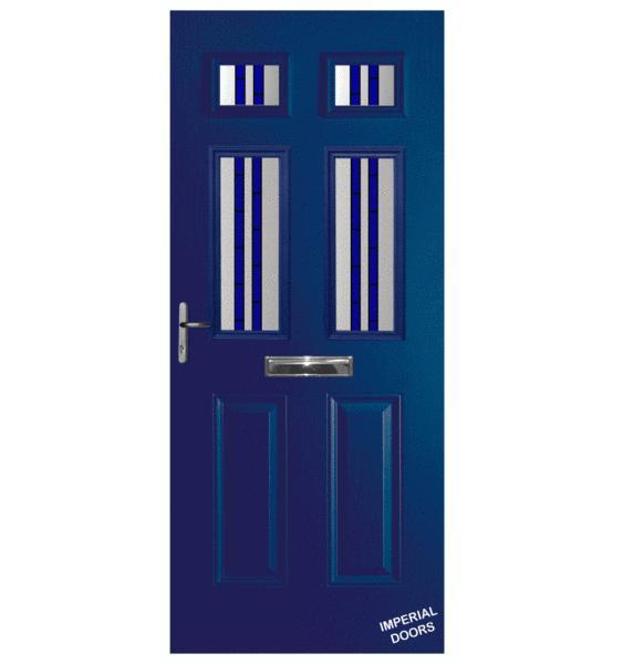 Blue Picadilly Four Composite Door (Regency2)