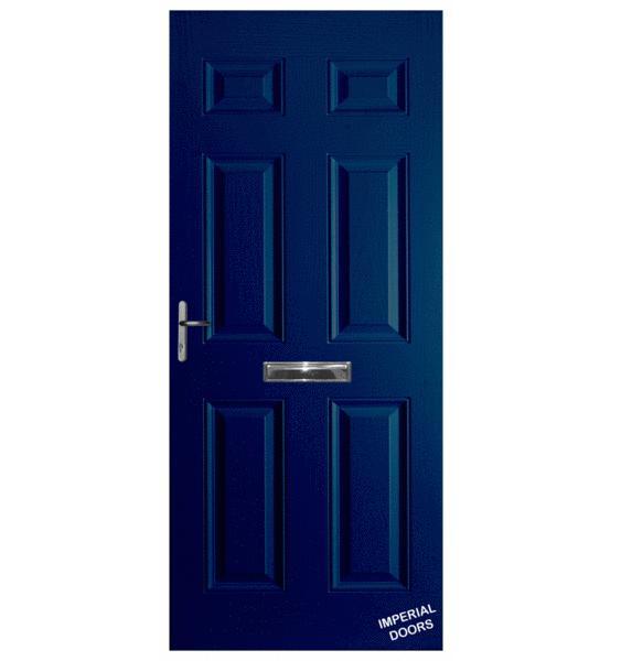 Blue Westminster Composite Door