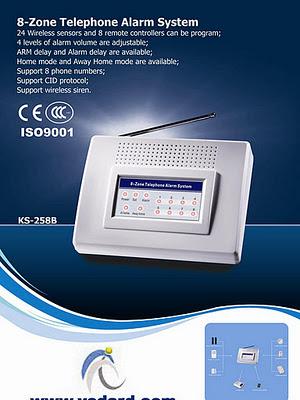 Complete Wireless Alarm Systems | Alarm panel +PIR