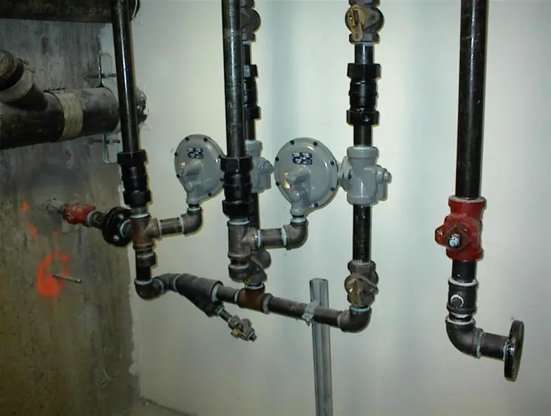 Gas piping