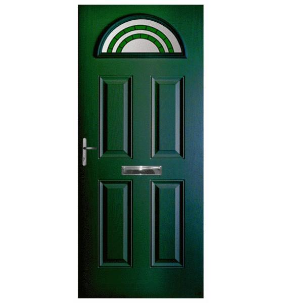 Green Battersea Composite Door (Regency)