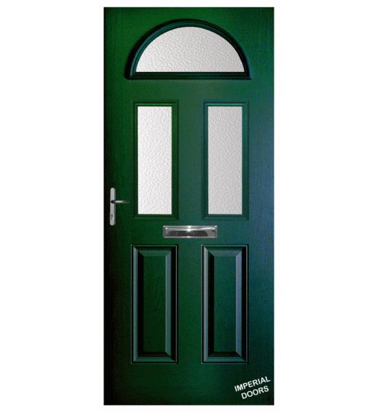 Green Mayfair Composite Door (Plain)