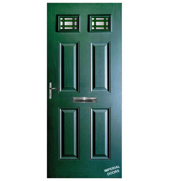 Green Picadilly Two Composite Door (Balmoral)