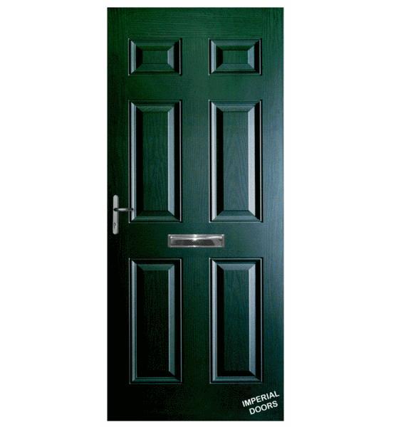 Green Westminster Composite Door