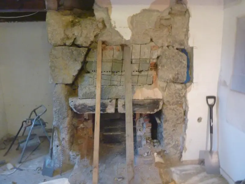 Cornish Granite Inglenook Fireplace Restoration With Pics