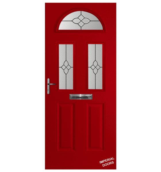 Red Mayfair Composite Door (Elegance)