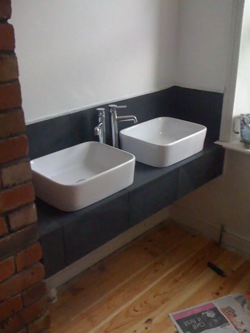 Height Of Splashback Behind Bathroom Basins Diynot Forums