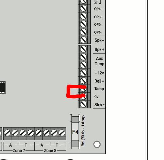 Texecom Premier 48 - Bell Box Connections | DIYnot Forums