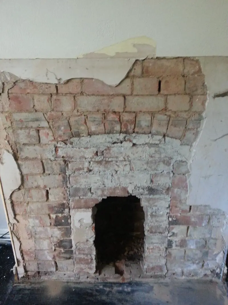 Attempting To Open Up A Fireplace Diynot Forums