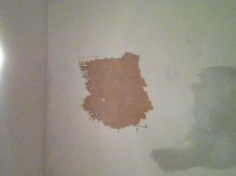 Wallpaper has pulled paint off wall | DIYnot Forums