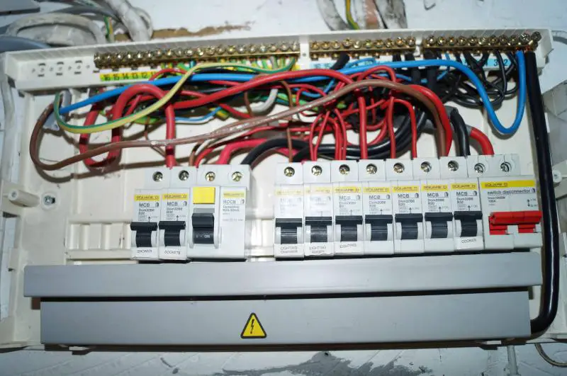 cooker connection to consumer unit | DIYnot Forums consumer unit fuse box 