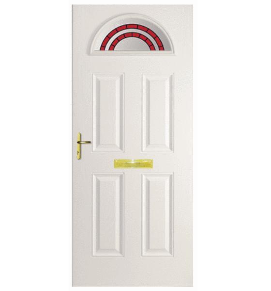 White Battersea  Composite Door (Regency)