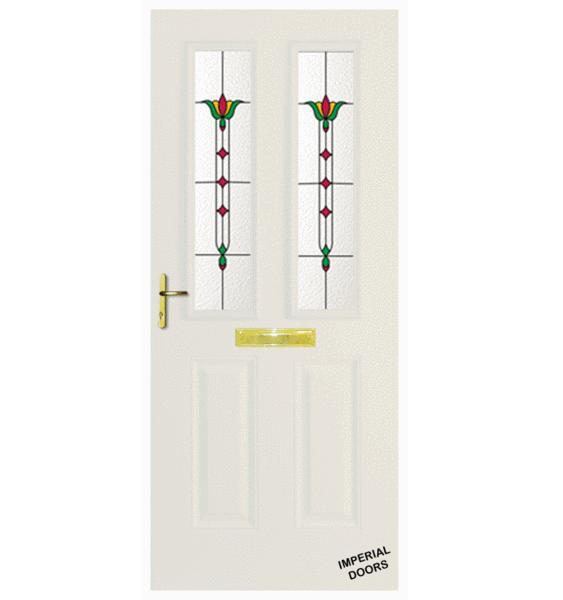 White Kensington Composite Door (Fleur)