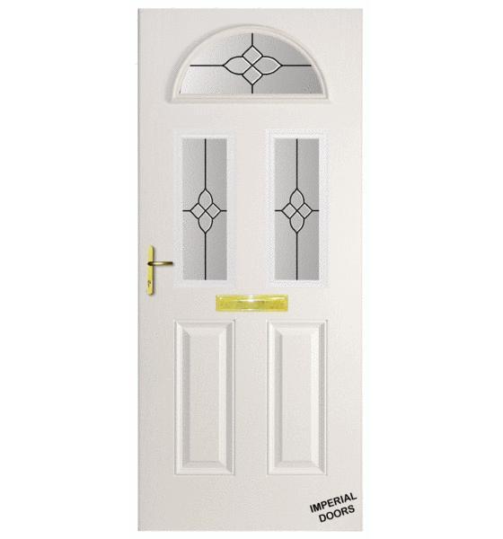 White Mayfair Composite Door (Elegance)