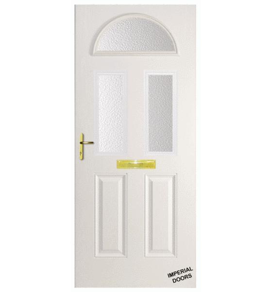 White Mayfair Composite Door (Plain)