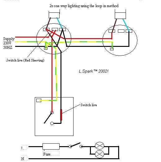 Electrics:Single way lighting intermediate switch wiring diagram nz 